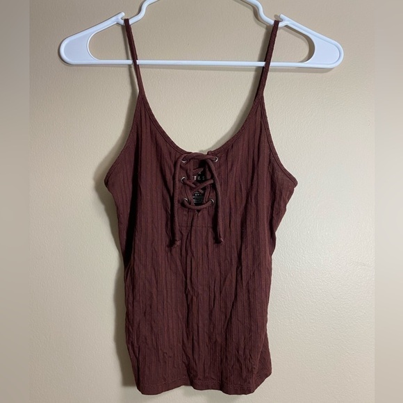 9 BUNDLE American Eagle Soft & Sexy Ribbed Tank Tops Women’s Size Small - Picture 9 of 13